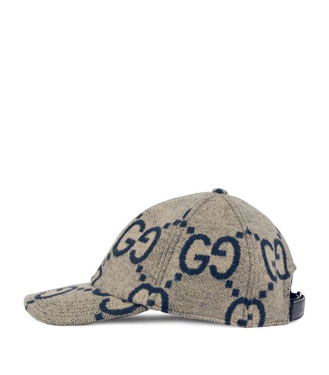 gucci wool baseball hat